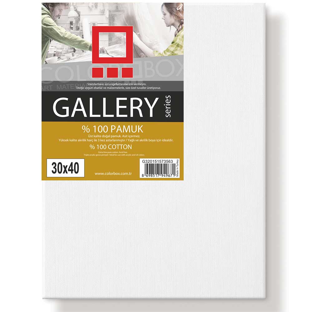 Colorbox Gallery Series Pamuk 420gr Tuval (30x40cm)
