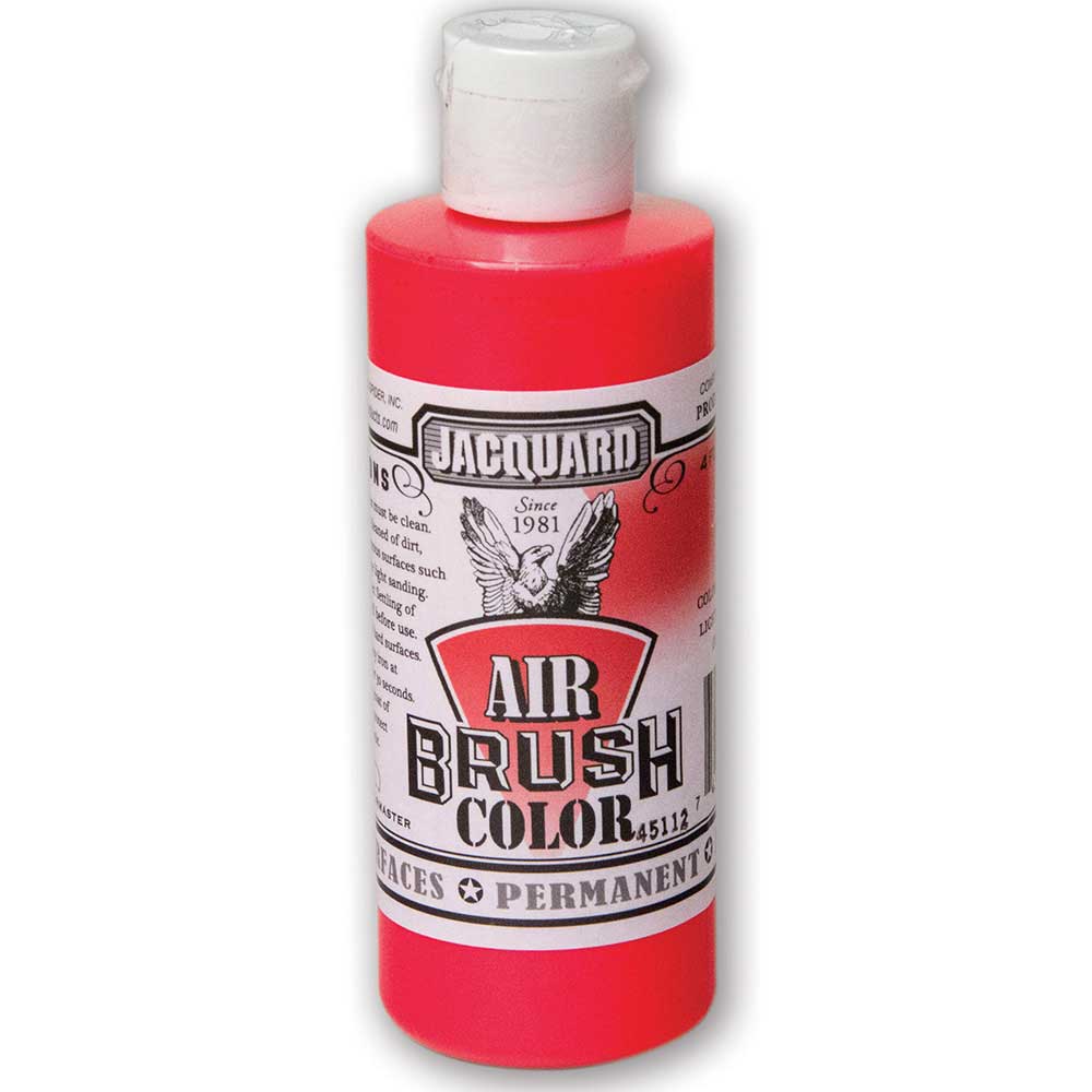 Jacquard Airbrush 118ml Fluorescent Red 408