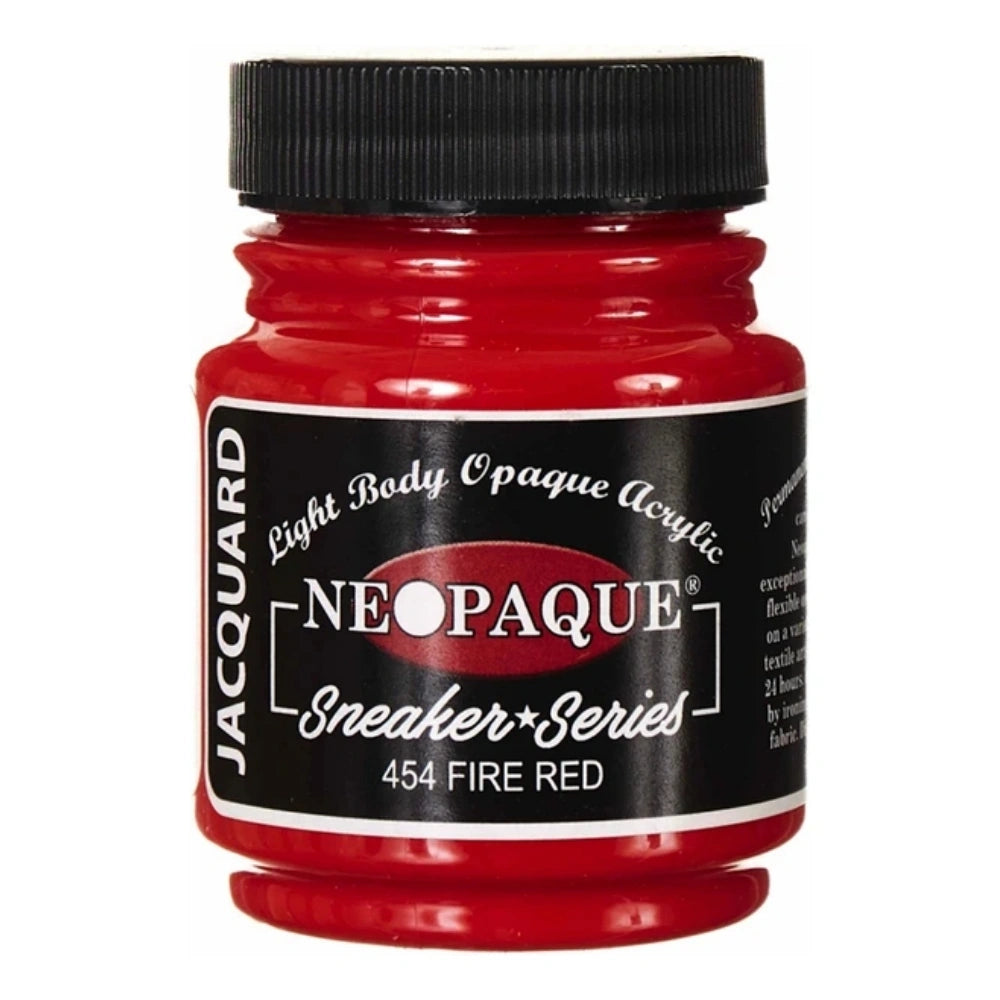 Jacquard Neopaque Akrilik Boya 66ml Fire Red 454