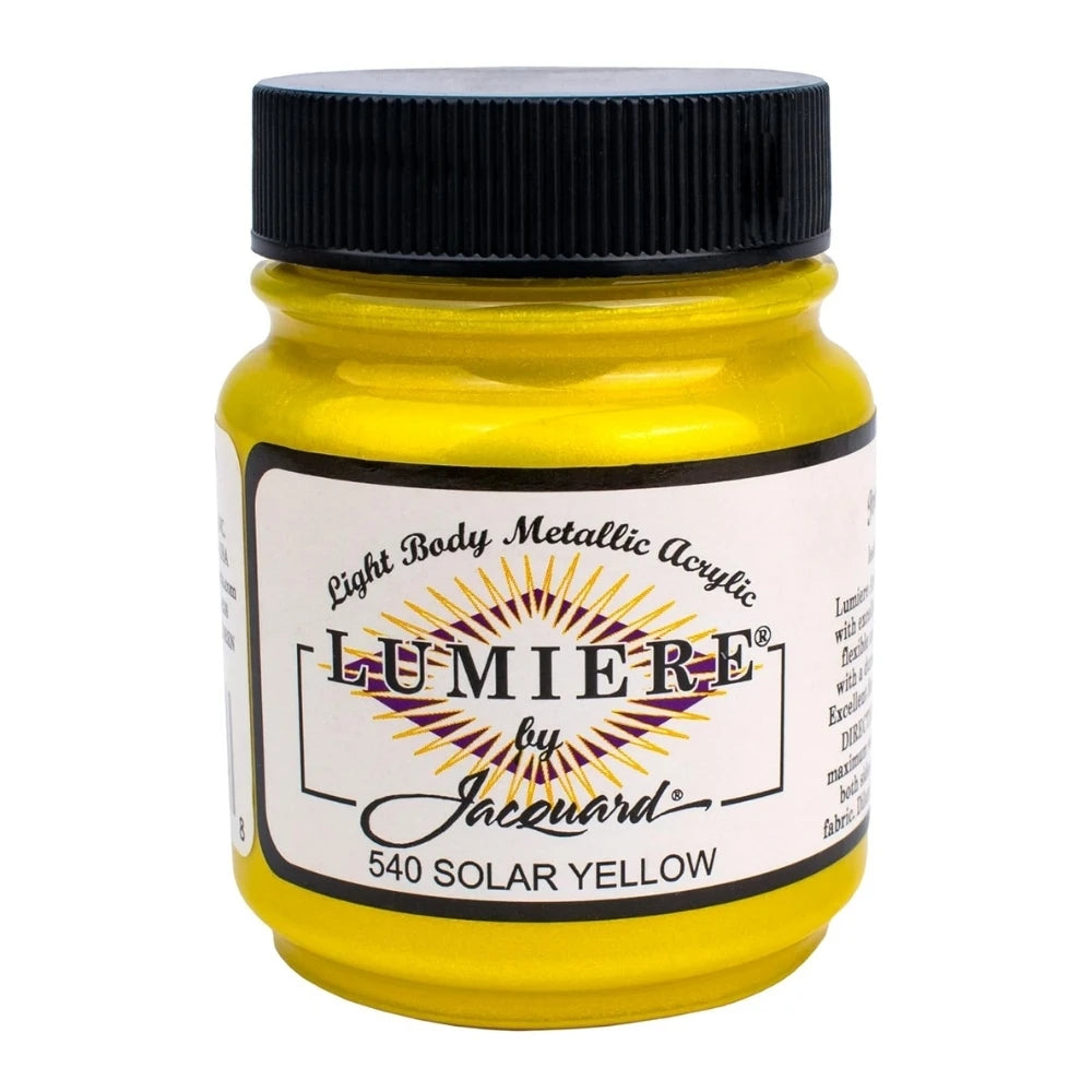 Jacquard Lumiere Akrilik Boya 66ml Solar Yellow 540