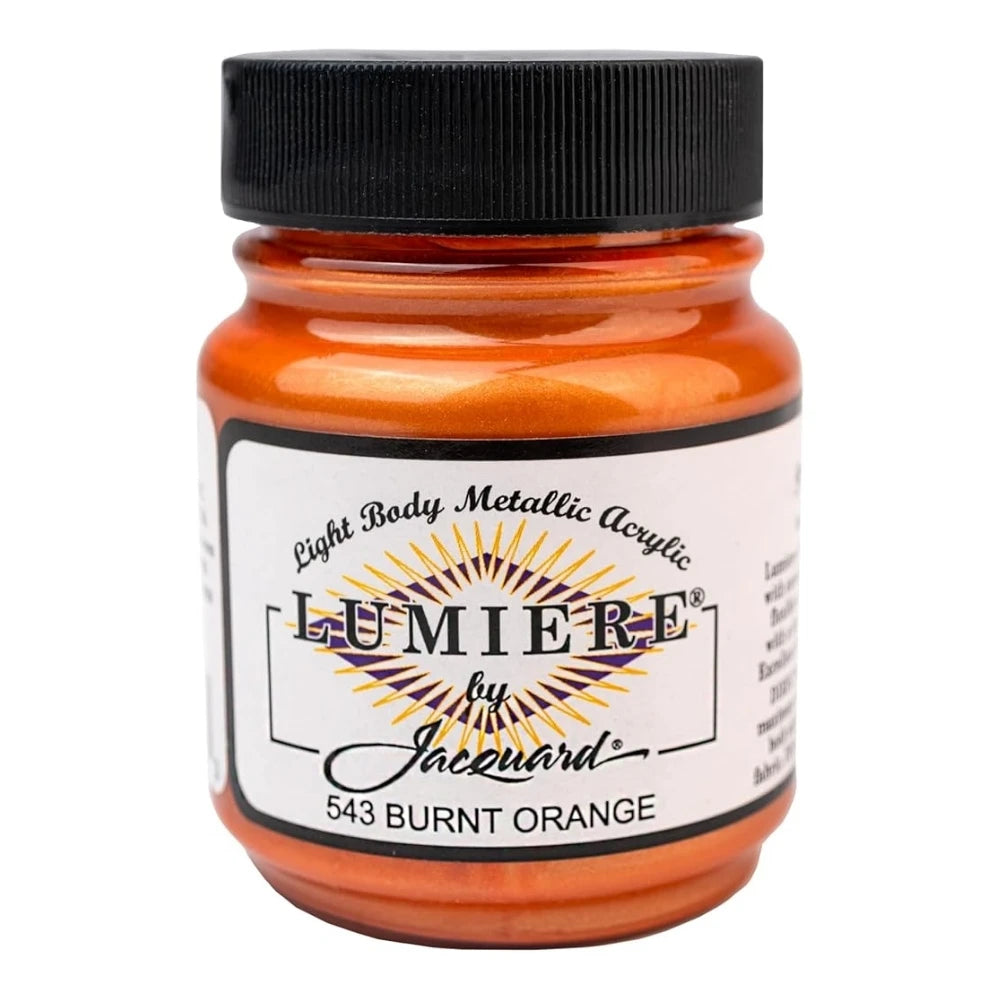 Jacquard Lumiere Akrilik Boya 66ml Burnt Orange 543