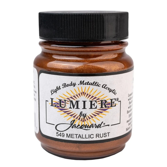Jacquard Lumiere Akrilik Boya 66ml Metallic Rust 549