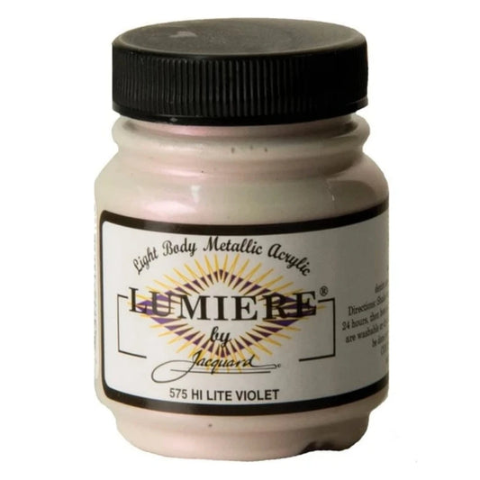 Jacquard Lumiere Akrilik Boya 66ml Hi-Lite Violet 575
