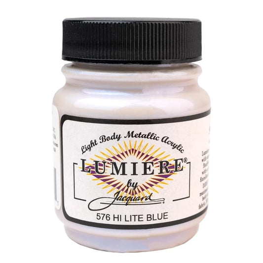 Jacquard Lumiere Akrilik Boya 66ml Hi Lite Blue 576