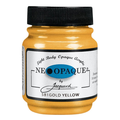 Jacquard Neopaque Akrilik Boya 66ml Gold Yellow 581