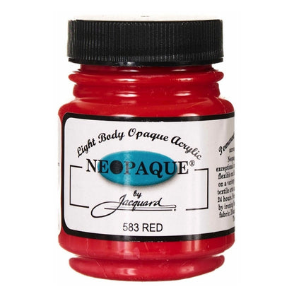 Jacquard Neopaque Akrilik Boya 66ml Red 583