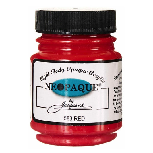 Jacquard Neopaque Akrilik Boya 66ml Red 583