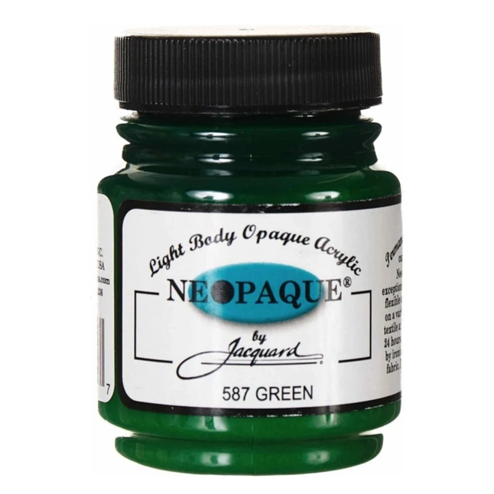 Jacquard Neopaque Akrilik Boya 66ml Green 587