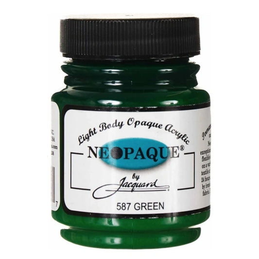 Jacquard Neopaque Akrilik Boya 66ml Green 587