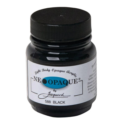 Jacquard Neopaque Akrilik Boya 66ml Black 588