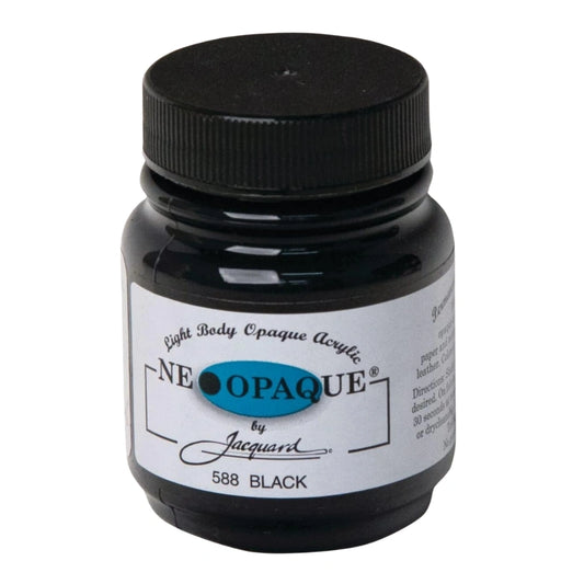 Jacquard Neopaque Akrilik Boya 66ml Black 588