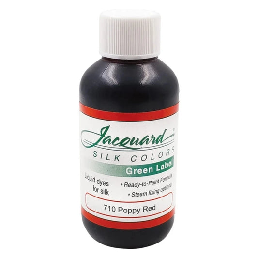 Jacquard Green Label Silk 60ml Poppy Red