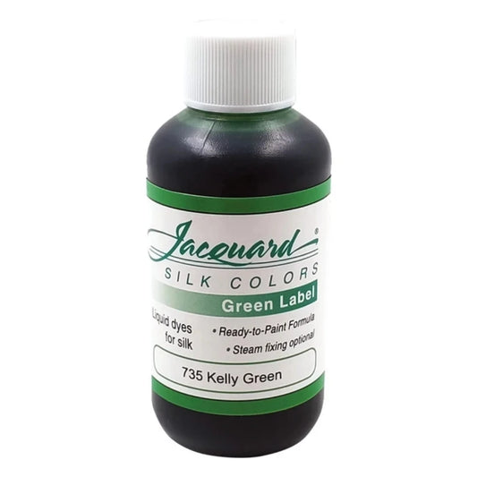 Jacquard Green Label Silk 60ml Kelly Green