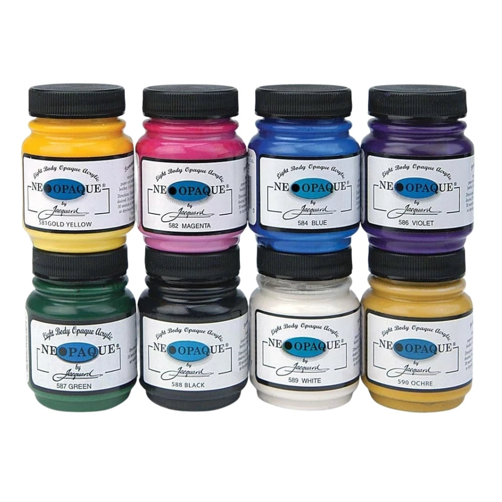 Jacquard Neopaque Akrilik Boya Set - 8'li