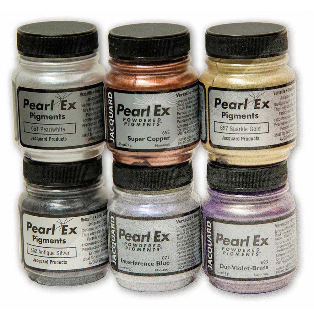 Jacquard Pearl Ex Powdered Pigment Set (6x14 gr)