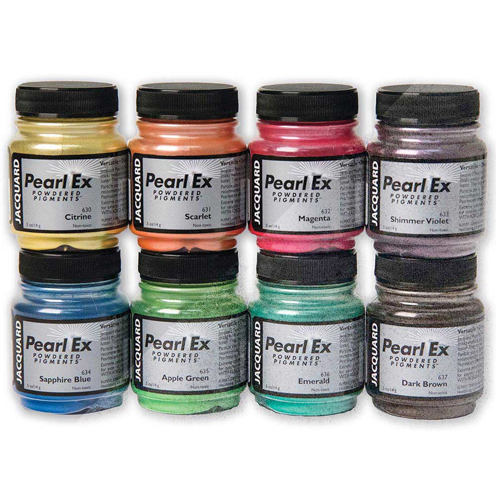 Jacquard Pearl Ex Powdered Pigment Set (8x14 gr)