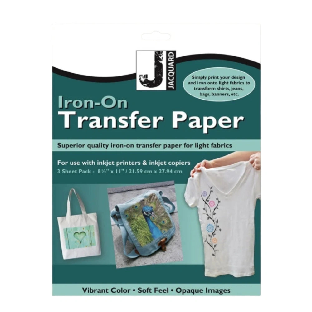 Jacquard Transfer Kağıdı 21,59x27,94cm - 3'lü