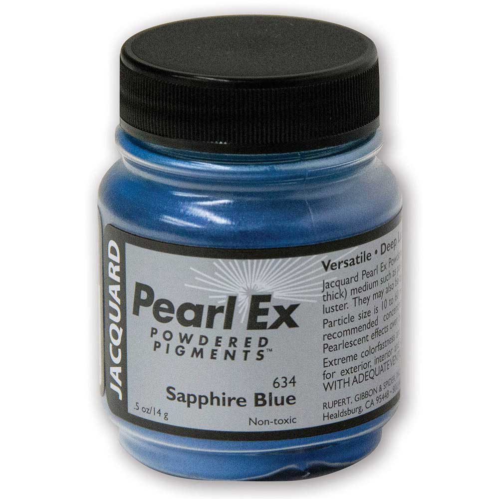 Jacquard Pearl Ex Pigment 14gr Sapphire Blue 634