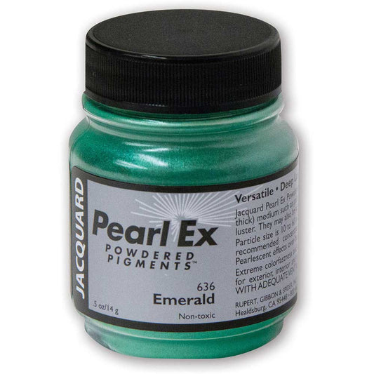 Jacquard Pearl Ex Pigment 14gr Emerald 636
