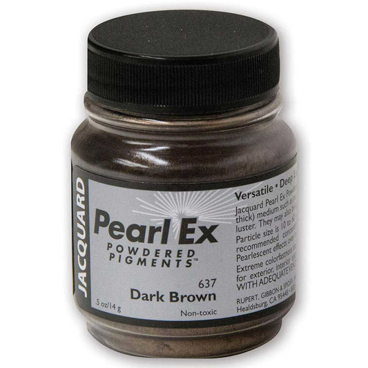 Jacquard Pearl Ex Pigment 14gr Dark Brown 637