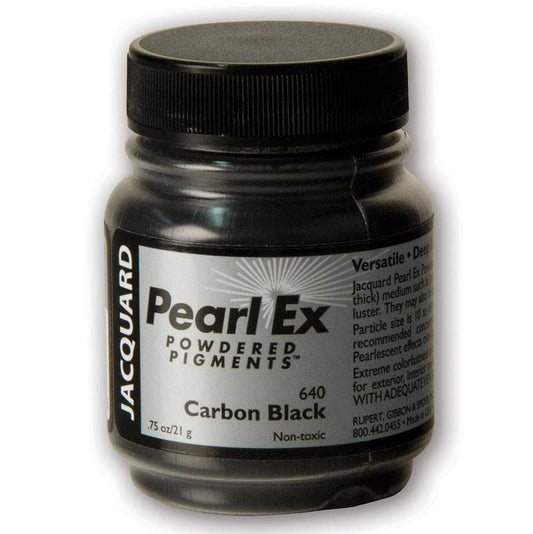 Jacquard Pearl Ex Pigment 21gr Carbon Black 640