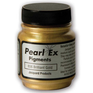 Jacquard Pearl Ex Pigment 21gr Brilliant Gold 656