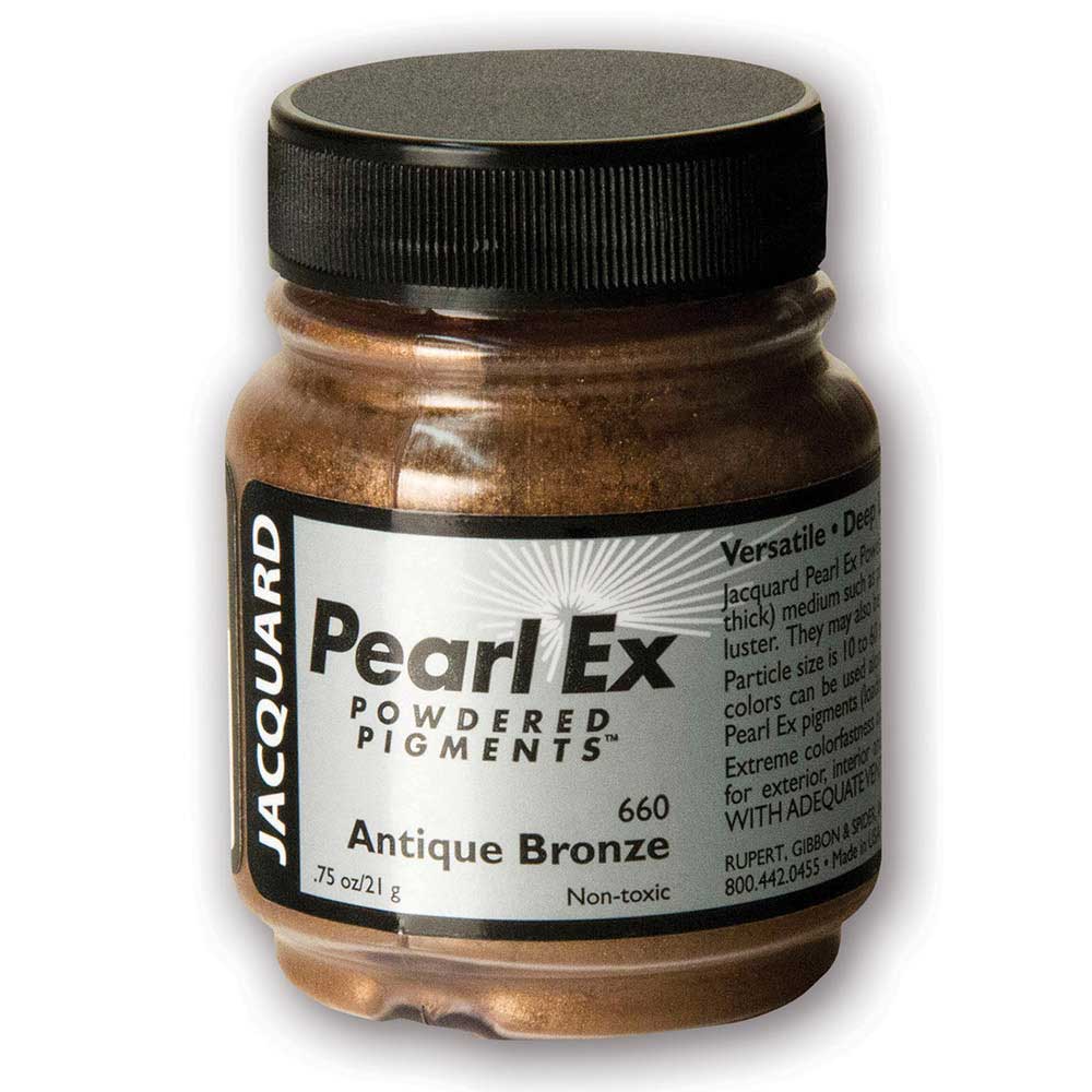 Jacquard Pearl Ex Pigment 21gr Antique Bronze 660