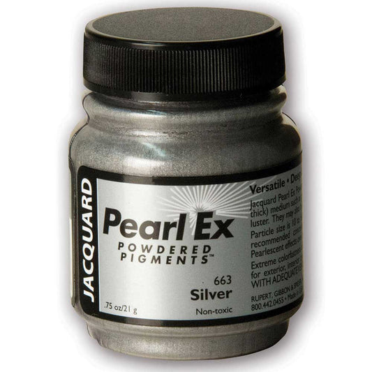 Jacquard Pearl Ex Pigment 21gr Silver 663