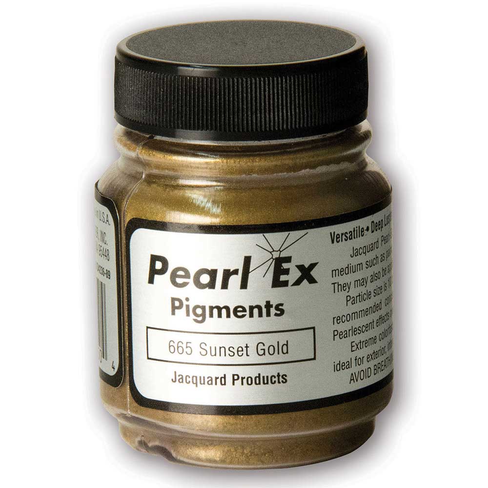 Jacquard Pearl Ex Pigment 21gr Sunset Gold 665