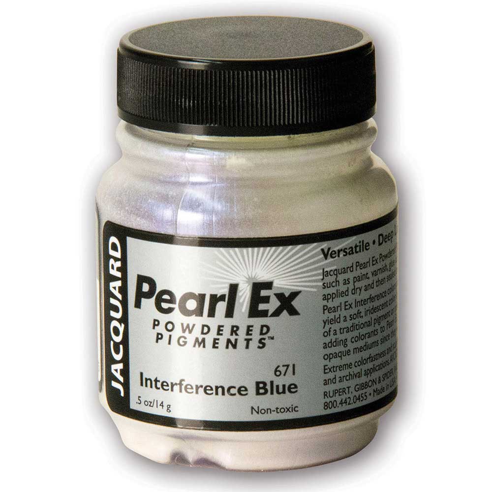 Jacquard Pearl Ex Pigment 14gr Interference Blue 671