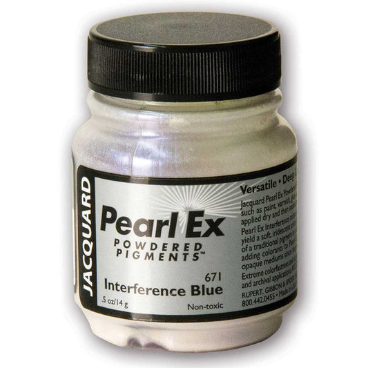 Jacquard Pearl Ex Pigment 14gr Interference Blue 671