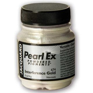 Jacquard Pearl Ex Pigment 14gr Interference Gold 674