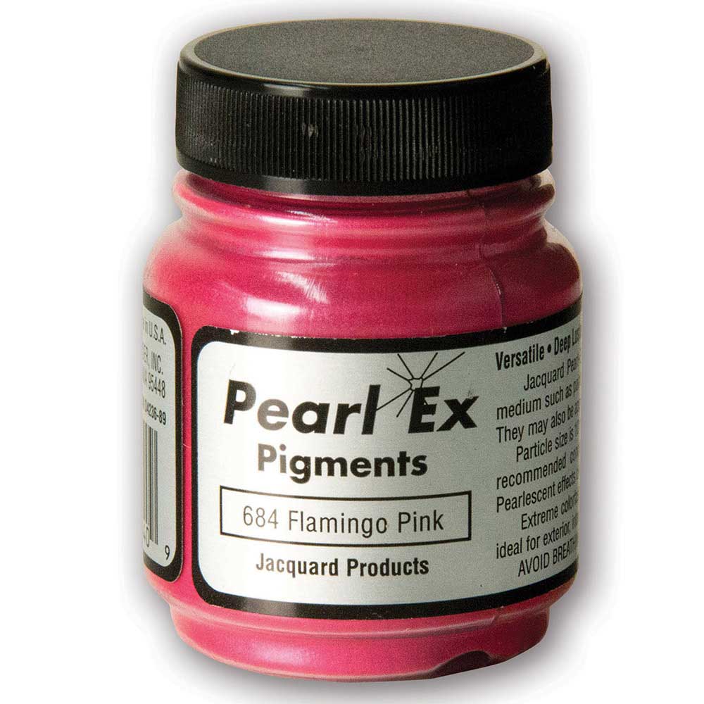 Jacquard Pearl Ex Pigment 14gr Famingo Pink 684