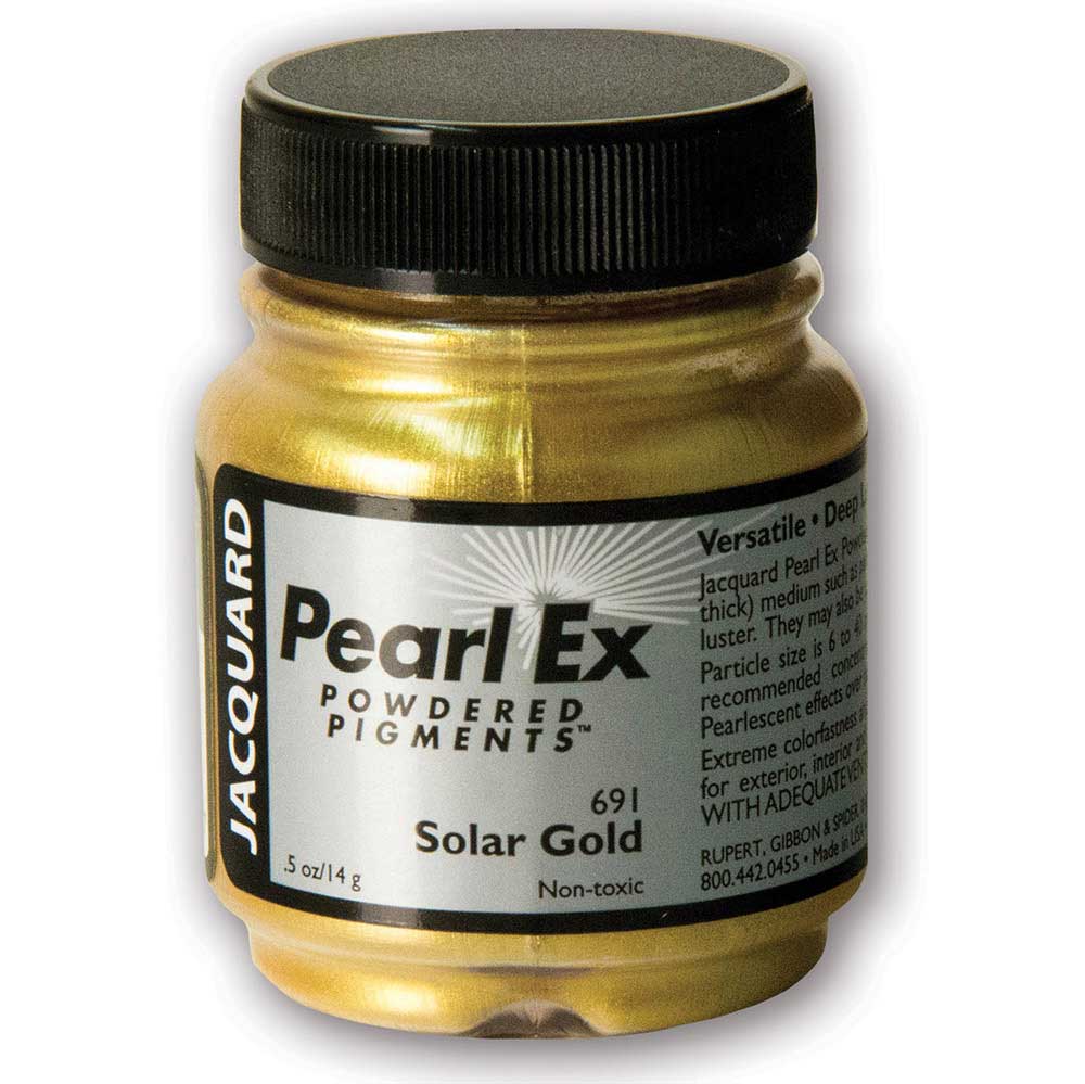 Jacquard Pearl Ex Pigment 14gr Solar Gold 691 – Colorbox
