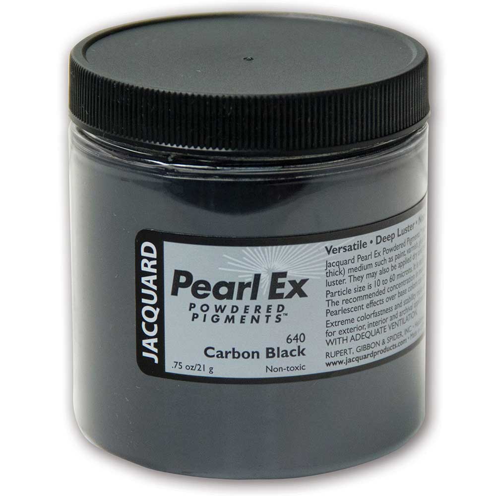Jacquard Pearl Ex Pigment 113gr Carbon Black 640