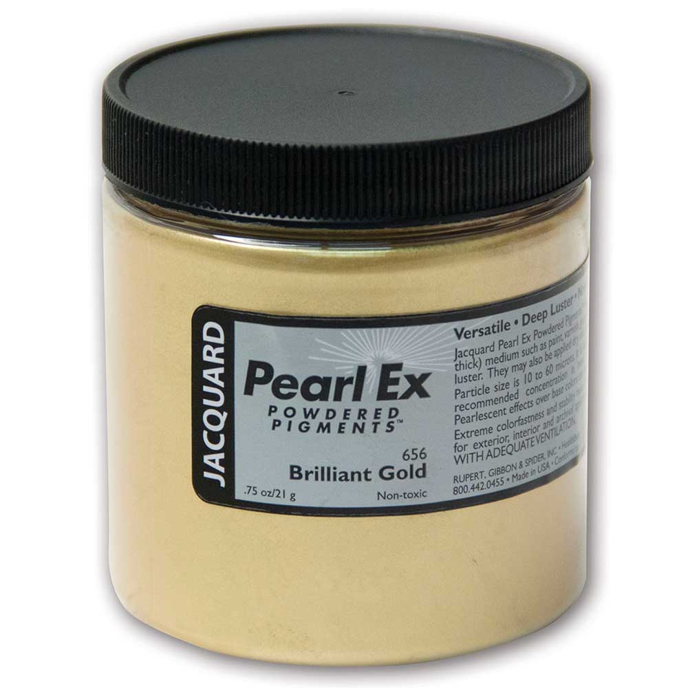 Jacquard Pearl Ex Pigment 113gr Brilliant Gold 656