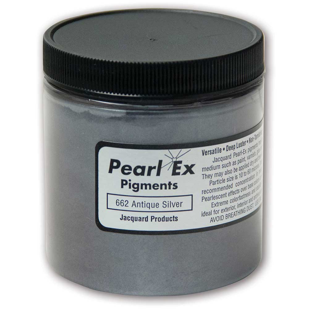 Jacquard Pearl Ex Pigment 113gr Antique Silver 662