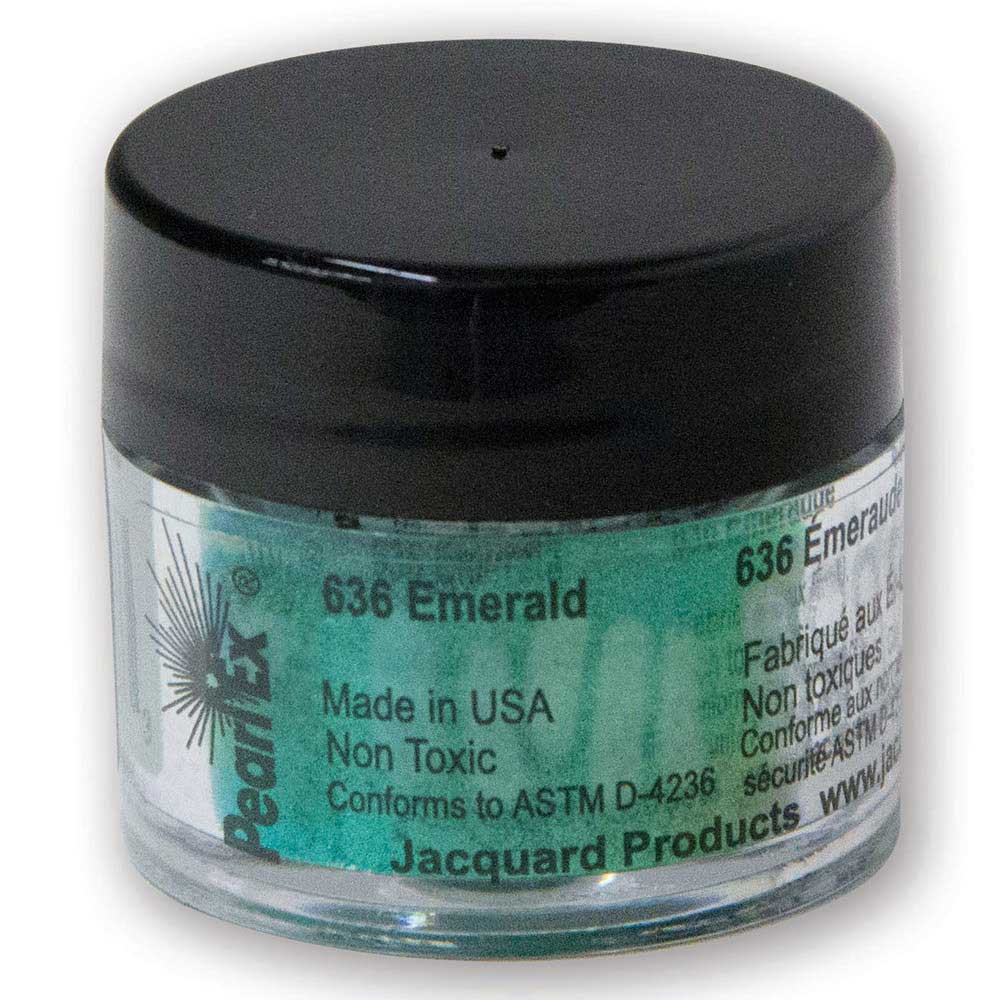 Jacquard Pearl Ex Pigment 3gr Emerald 636