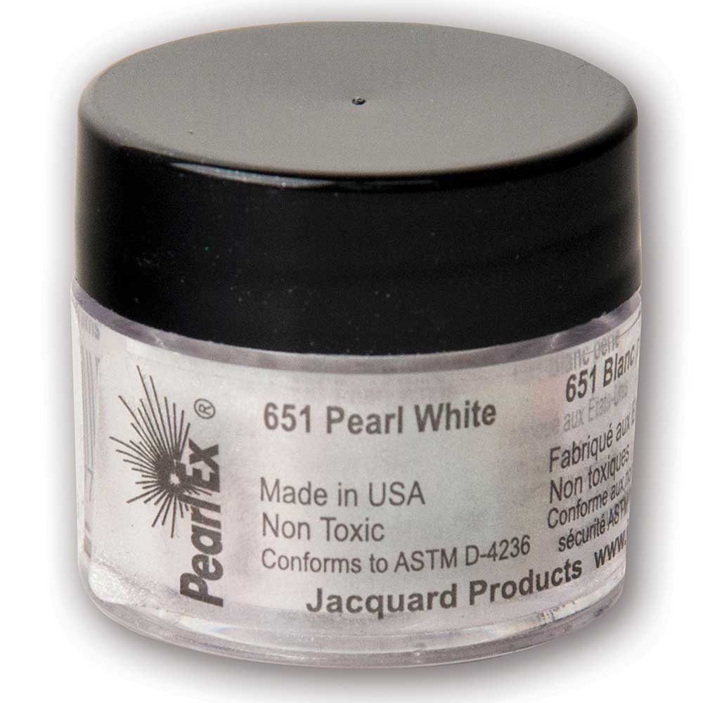 Jacquard Pearl Ex Pigment 3gr Pearl White 651