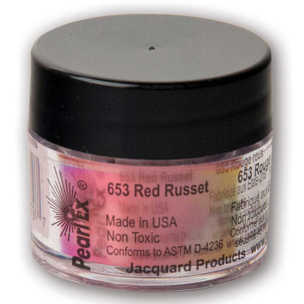 Jacquard Pearl Ex Pigment 3gr Red Russet 653