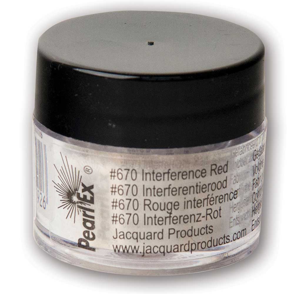 Jacquard Pearl Ex Pigment 3gr Interference Red 670
