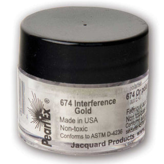 Jacquard Pearl Ex Pigment 3gr Interference Gold 674