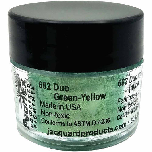 Jacquard Pearl Ex Pigment 3gr Duo Green/Yellow 682