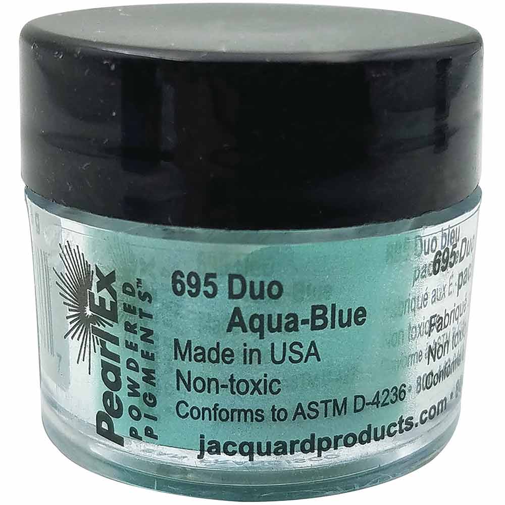 Jacquard Pearl Ex Pigment 3gr Duo Aqua Blue 695