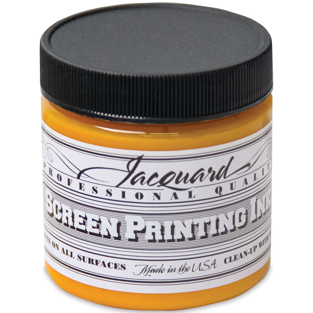 Jacquard Professional Screen Ink Serigrafi Mürekkebi 118ml Golden Yellow 102