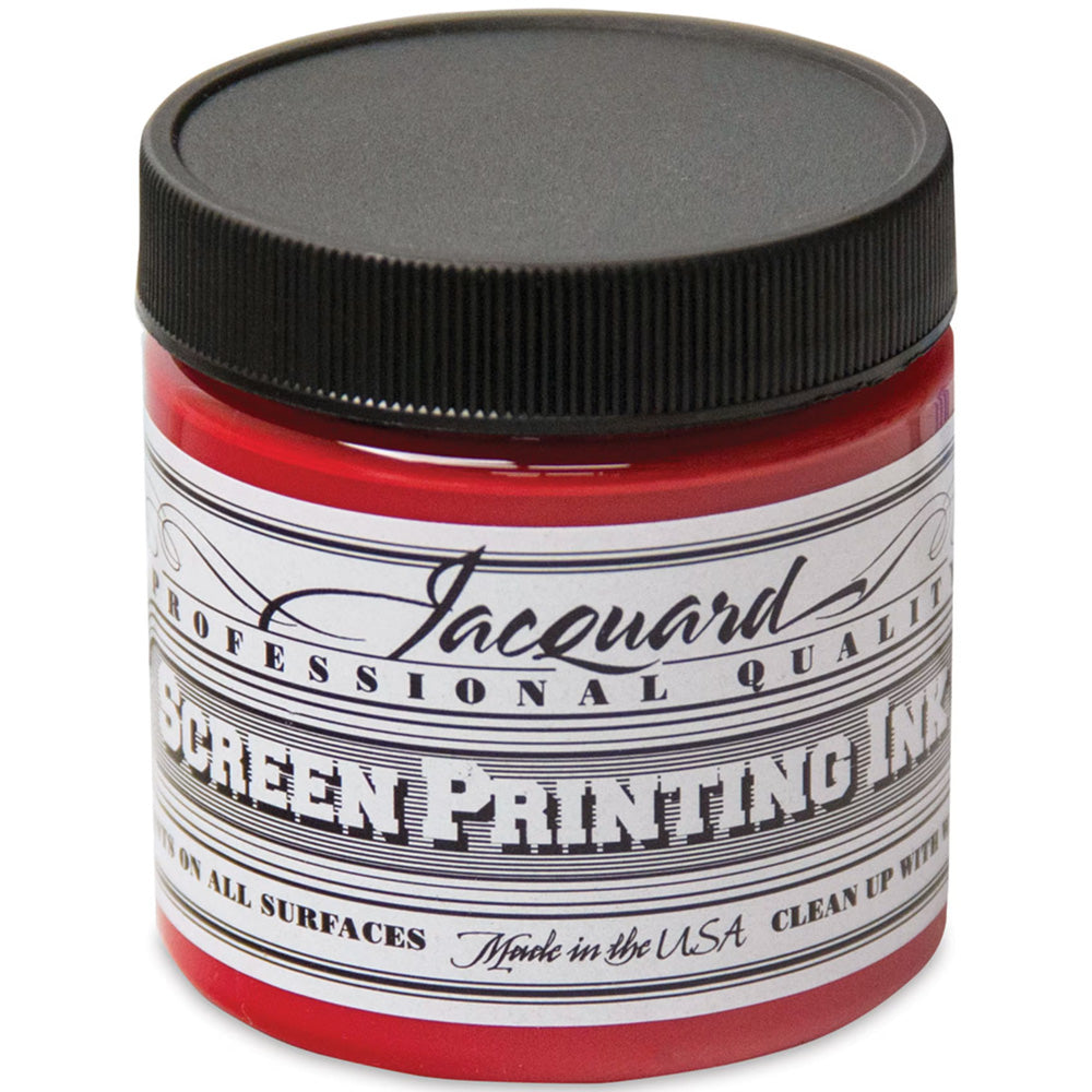 Jacquard Professional Screen Ink Serigrafi Mürekkebi 118ml Red 104