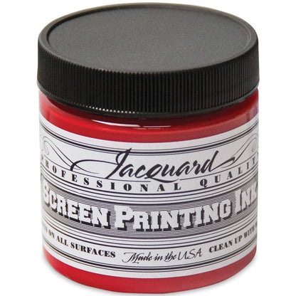 Jacquard Professional Screen Ink Serigrafi Mürekkebi 118ml Red 104