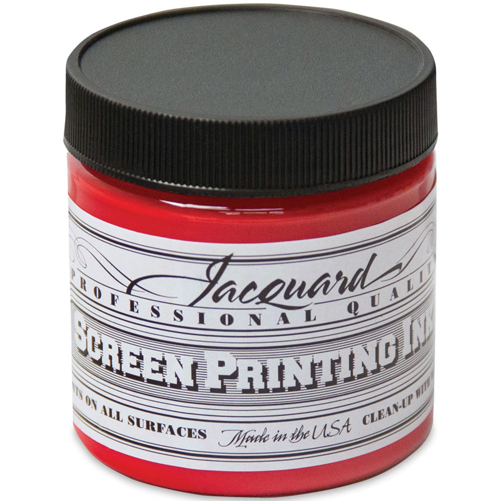 Jacquard Professional Screen Ink Serigrafi Mürekkebi 118ml Bright Red 105