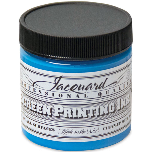 Jacquard Professional Screen Ink Serigrafi Mürekkebi 118ml Sky Blue 109
