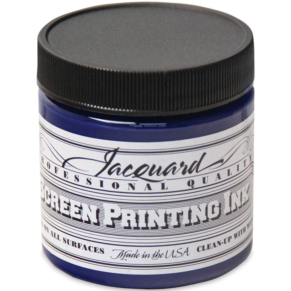 Jacquard Professional Screen Ink Serigrafi Mürekkebi 118ml Royal Blue 110
